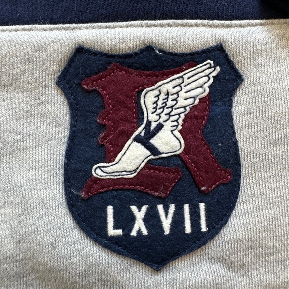 Polo Ralph Lauren Boys L 14-16 PREPPY STYLISH letterman cardigan - Picture 5 of 12